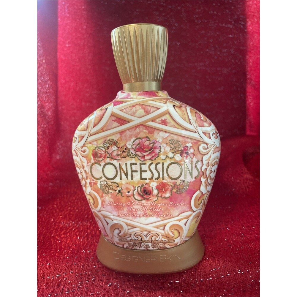 Designer Skin Confessions 20x Hypoallergenic Bronzer Tanning Lotion New